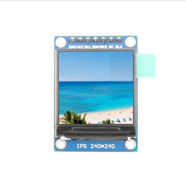 1.3 Inch LCD Module 7Pin SPI Interface 240X240 ST7789 Full View IPS TFT Display Module 1.3" LCD Module