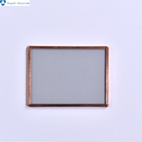 Ventanas de Vidrio Blindadas EMI/RFI Horizontales Fijas con Marco de Aleación de Aluminio para Uso Industrial y Hospitalario, Suministro de Fábrica