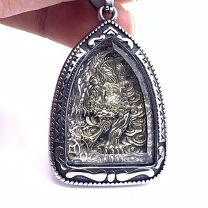 Yunnique Stainless Steel Pixiu Animal Themed <b>Men's</b> Necklace Gift with Brave Troops Color 216069 - Product Image 2