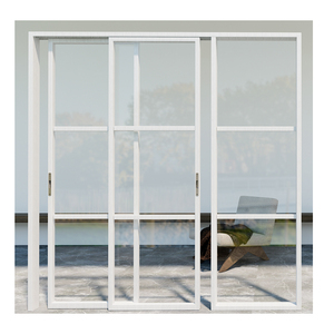 <span class=keywords><strong>Porte</strong></span> <span class=keywords><strong>coulissante</strong></span> en aluminium et verre <span class=keywords><strong>pour</strong></span> patio, haute performance d'étanchéité, résistante aux intempéries et anti-vieillissement - Product Image 3