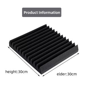 कवक साउंडप्रूफ पैनल ध्वनिक फोम ध्वनि पैनलिंग वेज पैटर्न दीवार शीट ध्वनिक फोम पैनल - Product Image 5