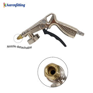 Pneumatic Air Dust Remover <b>Spray</b> Gun Kit Pqh‑031, Industrial Tool With 5M PU Coiled Hose & Fittings - Product Image 3