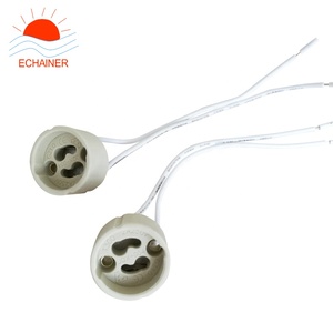 Gz10 ổ cắm gốm <span class=keywords><strong>GU10</strong></span> ổ cắm chủ với dây CE ROHS được phê duyệt - Product Image 2