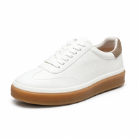 Nouvelles Chaussures Décontractées Unisexe à Semelle Épaisse 2026, Confort en Cuir, Semelle Oxford, Style Allemand