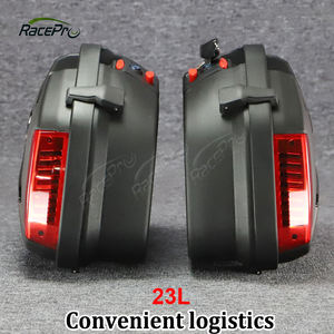 Sacs de selle personnalisés pour motos, boîtier latéral à LED, pour Honda, Suzuki, Kawasaki, Yamaha - Product Image 4