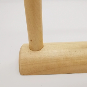 Campana Triangular Metálica para Niños al por Mayor con Soporte de Madera, Instrumento de Percusión Rítmica para la Iniciación Musical - Product Image 3