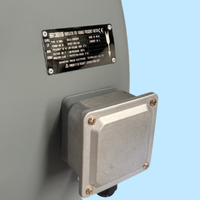 Externer Kühlventilator G280A für Wechselrichter-Dreiphasen-Elektromotoren IP55 Kugellager OEM/ODM 25,4 Lüfterblattdurchmesser 220-415V