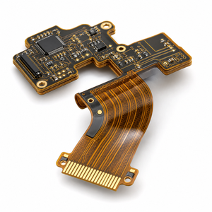 FPC multicouche flexible en polyimide à 4 couches, ENIG, épaisseur 0,3 mm, impédance contrôlée, fabricant sur mesure - Product Image 4