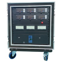 Sortie Twistlock 30 Amp Rack de distribution d'énergie triphasé Boîtiers de distribution d'alimentation audio DJ de scène