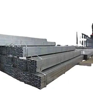 40x40 30*30 20*20 Low price zinc coated galvanised steel pipe gi iron hollow section square tube for construction
