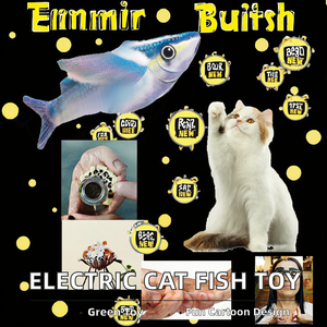 Jouet en plastique électrique pour chat Jouet en peluche pour chat avec ailes oscillantes - Product Image 4