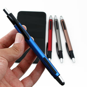 ปากกาสไตลัสขนาด1.0มม. ปากกาพลาสติกแบบทัชสกรีนออกแบบโลโก้ได้ตามต้องการ - Product Image 4