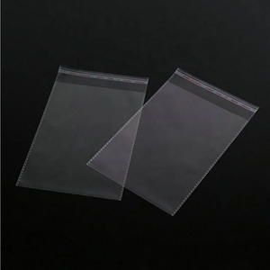 20*25 + 4CM BOPP personnalisé T-shirts vêtements vêtements sac clair violoncelle Cellophane auto-adhésif joint poly sac OPP sacs avec Logo - Product Image 3