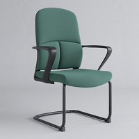 Meilleur prix Chaise de bureau en maille grise Chaise de personnel avec un style de design moderne
