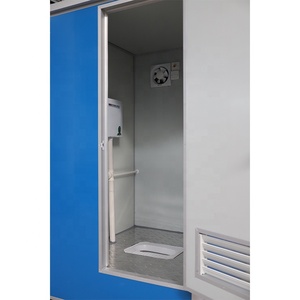 Trung Quốc Đúc Sẵn Thiết Kế Phòng Tắm Ngoài Trời Nhà Vệ Sinh Di Động Phòng Tắm Di Động - Product Image 5