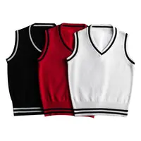 Prezzo basso dei ragazzi della maglia nero bianco rosso maglione di inverno di autunno ha lavorato a maglia di modo casuale 3-8 anni della maglia per i bambini