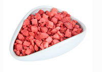 Hete Aanbieding: Goedkope Gedroogde Aardbeienblokjes - Frisse en Zoete Smaak, Gesneden Gedroogd Fruit in Bulkverpakking