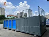 Piscine Conteneur Portable en Acier Préfabriqué Homologuée CE, Conforme aux Normes Américaines, pour Hôtels, Surf et Piscines pour Enfants
