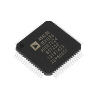 Microcontrolador ADUC7024BSTZ62 Nuevo y Original, QFP-64, Suministro Integral de Componentes Electrónicos en Stock