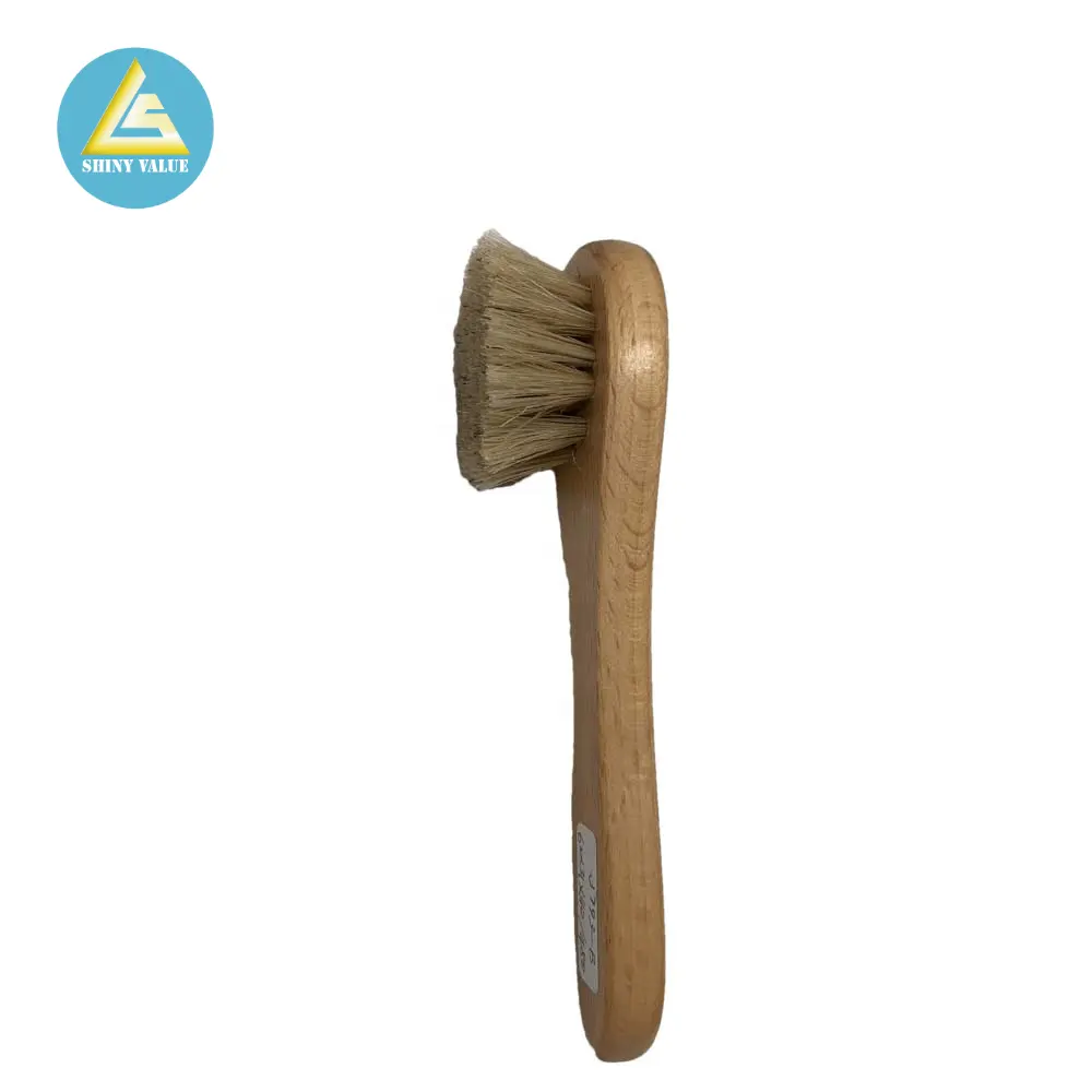 New Arrival Solid Wood Shoe Brush for boot and shoe cleaning brush