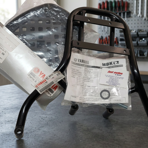 Portapacchi in Ferro Yamaha MBK 5SEW07361000 con Borse Posteriori e Laterali in Plastica - Product Image 3