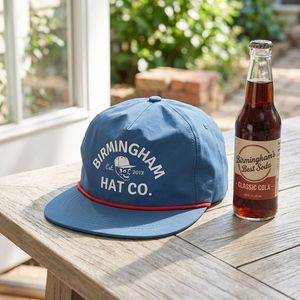 Gorra Plana de Nailon Personalizada, Tejido de Nailon Resistente al Agua, Logotipo Personalizado con Impresión por Transferencia de Calor, para Camping, Protección Solar Diaria - Product Image 1