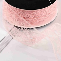 INUNION 25 mètres élégant fleuriste cadeau emballage ruban mariée mariage décoration Vintage dentelle rubans pour emballage cadeau