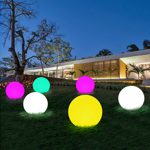 <span class=keywords><strong>Boule</strong></span> <span class=keywords><strong>solaire</strong></span> <span class=keywords><strong>lumineuse</strong></span> ronde et brillante avec éclairage Led, luminaire décoratif de paysage, rvb, d'extérieur, dc 12v, 24v - Product Image 1
