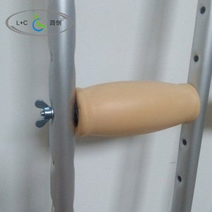 Béquille sous-bras L+C réglable en alliage d'aluminium, aide à la marche pour personnes âgées et handicapées - Product Image 4