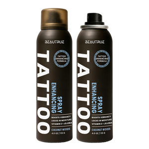 Spray per Migliorare il Colore dei Tatuaggi Coconut Woods, Spray Post-Trattamento per Tatuaggi, Aumenta la Vivacità, Rende l'Idratazione Duratura, Prodotti Professionali per la Cura dei Tatuaggi - Product Image 1