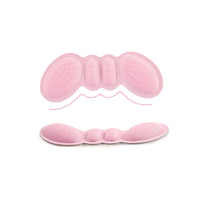 Semelles intérieures antidérapantes 99insole pour soulager la douleur au talon, en éponge PU, pour talons hauts, avec grip papillon