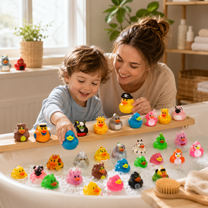 Juego de Patitos de <span class=keywords><strong>Goma</strong></span> al por Mayor, Surtido de Patitos Amarillos, Patos Flotantes para Baño, Piscina, Fiestas y Decoración - Product Image 6