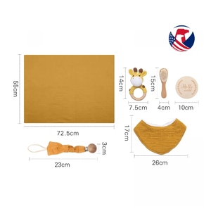 Sonajeros de madera populares <span class=keywords><strong>para</strong></span> recién nacidos, sonajero de anillo de animales de ganchillo bonito <span class=keywords><strong>para</strong></span> niños y niñas, <span class=keywords><strong>conjunto</strong></span> de regalo <span class=keywords><strong>para</strong></span> bebés - Product Image 2