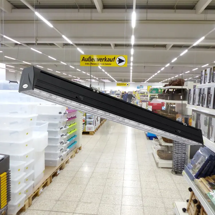 Sistem Lampu Trunking Linier 160lm/W 1.5M, untuk Supermarket