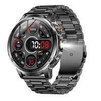 Reloj Inteligente Multifuncional AK95 Android/IOS, Monitor de Actividad Física, Monitor de Frecuencia Cardíaca, Linterna IPS, Luz Roja Intermitente