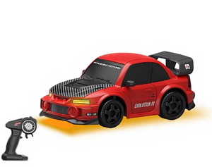 <span class=keywords><strong>Voiture</strong></span> <span class=keywords><strong>de</strong></span> course télécommandée RC miniature 1:43, 2.4G, haute vitesse 15-25KM/H, avec éclairage néon et pneus <span class=keywords><strong>de</strong></span> drift supplémentaires, jouet pour enfants - Product Image 1