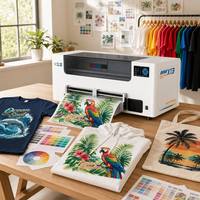 COLORSUN Impresora DTF XP600 de 13 Pulgadas (33 cm) para Transferencia de Adhesivos en Ropa y Camisetas, Impresora DTF A3