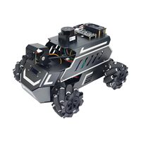 Robot ROS2 ROSMASTER M1 avec châssis à roues Mecanum, multi-capteurs permettant une interaction multimodale semblable à l'humain