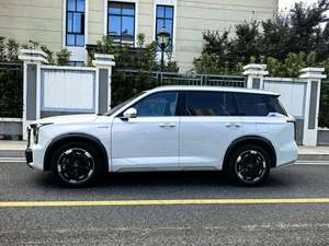 GAC Trumpchi E8 PHEV 2023 Van, autonomia 143 km, versione Touring Max, cambio automatico, 7 posti, esterno bianco, interno marrone, <span class=keywords><strong>23</strong></span>.000 km di chilometraggio. - Product Image 2