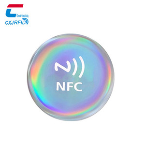 NFC NTAG 213 наклейка для iPhone iPad и Android Huawei Samsung Htc Xiaomi Встроенная - Product Image 2