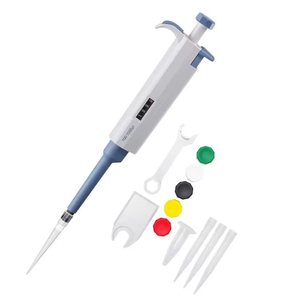 Nesway laboratorium saluran tunggal pipet mikro Volume dapat diatur tetap - Product Image 1