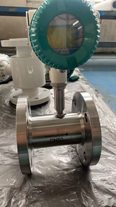 식품 산업용 수처리 디지털 터빈 유량계 4-20mA <span class=keywords><strong>HART</strong></span> 고정밀 액체 유량계 OEM - Product Image 4