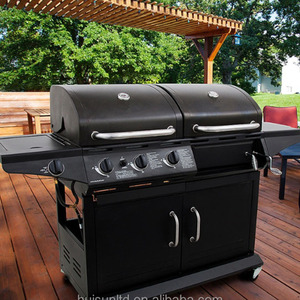 Ce Professional Outdoor Stainless Steel 2-Burners Barbecue Gas <b>Bbq</b> Grill - Product Image 4