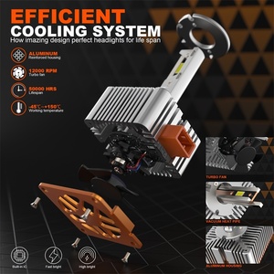 Cho sunshiny D8S Series Led Đèn Pha Bóng đèn CANBUS cơ thể tự động Kit cho AU di A8 D8 S8 cho Golf A4 A5 mô hình - Product Image 4