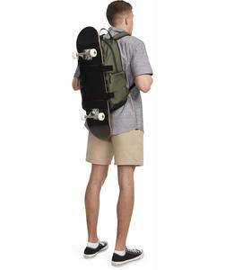 Échantillon gratuit Sac à bandoulière de skateboard personnalisé à grande capacité imperméable à l'eau à la mode en polyester camouflage - Product Image 5