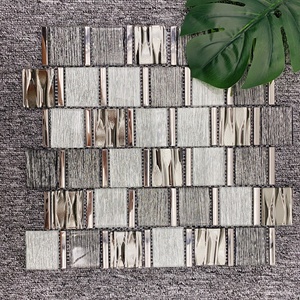 Conception de dosseret extérieur en <span class=keywords><strong>mosaïque</strong></span> de verre, carreaux de <span class=keywords><strong>cuisine</strong></span> en forme de <span class=keywords><strong>mosaïque</strong></span> de verre à prix compétitif, vente d'usine - Product Image 5