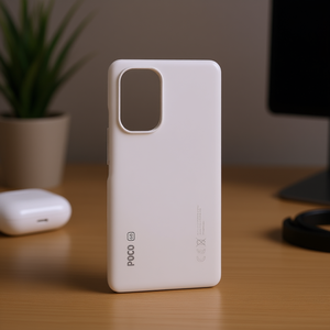 Carcasa Trasera para Xiaomi Poco F3 5G Blanca, Repuesto Original - Product Image 3