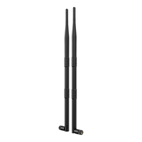Antenne WiFi double bande longue portée pour intérieur, 2.4G 5.8G, 3dBi 5dBi, connecteur SMA mâle