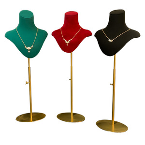 Mannequin de luxe de haute qualité <span class=keywords><strong>pour</strong></span> l'affichage de bijoux ensembles d'affichage de vitrine de haute qualité <span class=keywords><strong>pour</strong></span> accessoires d'affichage de bijoux pendentif - Product Image 3