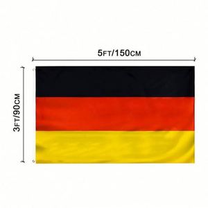 Wholesale Custom Logo 2026 Football Sport Portable Polyester European Countries World Germany <b>Flags</b> for Outdoor Use - Product Image 4